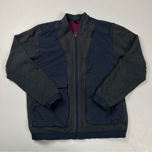 002 - MENS LULULEMON LAB SIFFRA HYBRID BOMBER ZIP UP JACKET